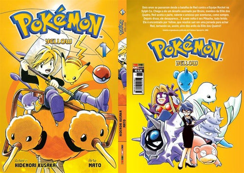 Manga Pokemon Tomo 1 Yellow Español Ed Pan 2022 Nuevo 0