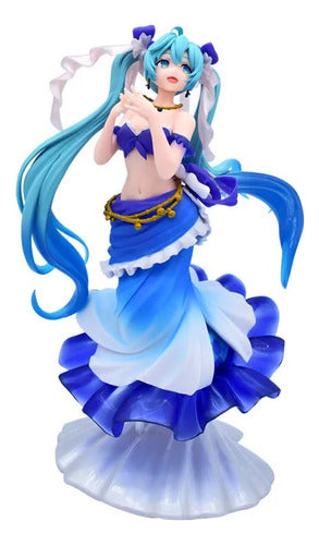 Figura Miku Hatsune Aqua Stile - Vocaloid Anime 24cm 0