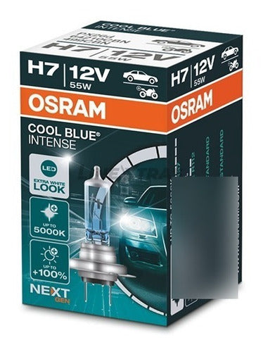 Lampara H7 Cool Blue Intense Osram 4200k Alemana 0