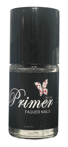 Primer Para Uñas Esculpidas, Acrilicas, Gel X 11ml. Faguer 0