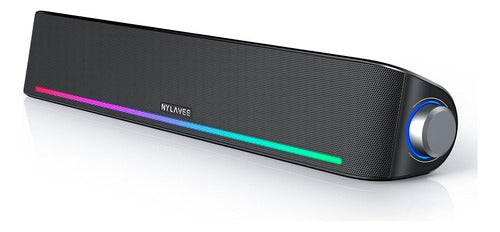 Nylavee Bluetooth Sound Bar and 3.5mm Hi-Fi LED USB Powered 0