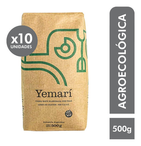 Yemarí Nativa Misiones Agroecological Yerba Mate Pack x 5 Kg 0