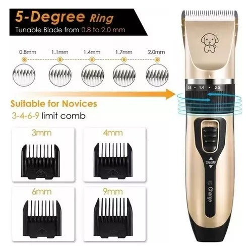 Grooming Hair Rechargeable USB Dog Grooming Clipper Premium Quality 3