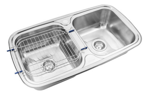 Johnson Stainless Steel Dish Rack and Drainer ESAC E3 3