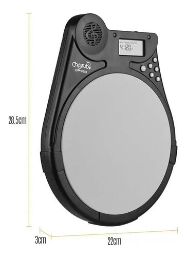 Cherub DP 950 Practice Rubber with Built-in Metronome 2