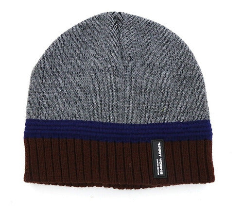 Winter Knit Plain Wool Hat Unisex with Polar Interior 0