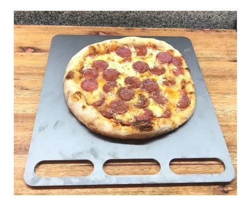 PIZZARUSTIC® Refractory Pizza Stone 40 X 36 Cm Oven Grill 1