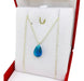 925 Sterling Silver Necklace with Drop Pendant 45cm - Model CD 133 8