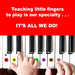 The Happy Piano Kit - Preschool Book and Stickers 1