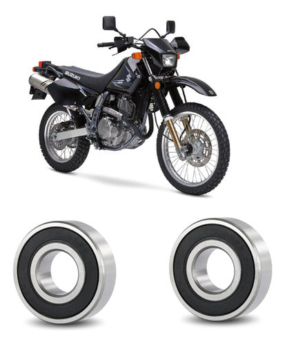 Rolamentos Roda Dianteira Suzuki Dr650 De 1991 Até 1995 0