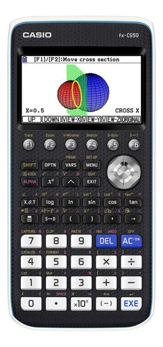 Calculadora Gráfica A Color Casio, Blanco Y Negro, 7.21  Anx 1