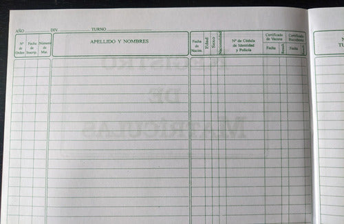 Formularios Escolares Registro De Matrícula 4