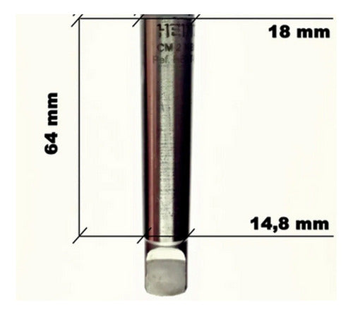 Placa Torno 4 Pol- 100mm + Flange Cm2 Mini Torno 1