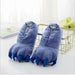 Gray Koahla Slippers with Claws 0