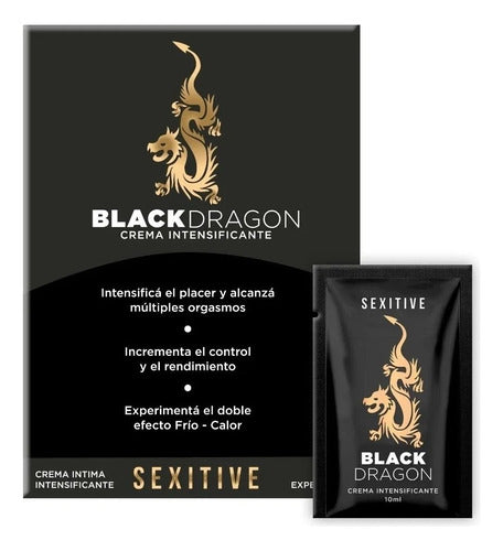 Sexitive Black Dragon Intensifying Cream Sachets X 5 Units 2