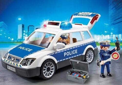 Playmobil City Life Police Car With Lights 35 Pieces 3