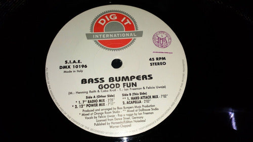 Bass Bumpers Good Fun Vinilo Maxi Italiano 1994 Muy Bueno 0