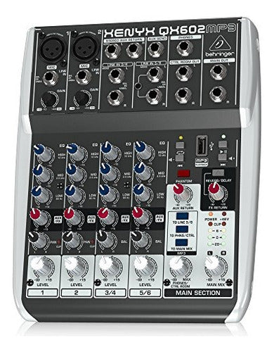 Behringer Xenyx Qx602mp3musical Instruments 0