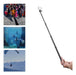 Bastão Ajustável De Carbono Selfie Stick Action 3 Fiber 360 2