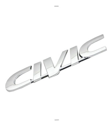 Emblema Baúl Honda Civic Ek 96-00 Trasera Cromado Insignia 0