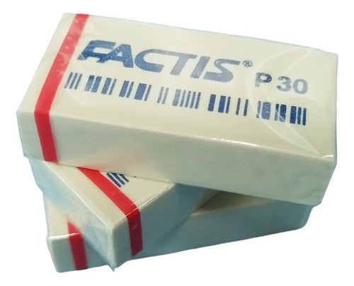 Factis Goma P-30 Plástica Escolar Caja X 30 Unidades 2