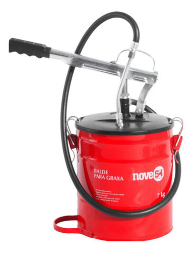 Engraxadeira 7kg Bomba Engrachar Oficina Graxa Oferta 0