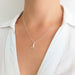 925 Silver Initial Letter Necklace 5