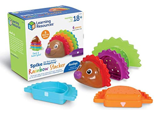 Learning Resources Spike The Fine Motor Hedgehog Rainbow Stackers 0