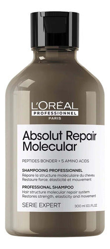 L'Oréal Professionnel Kit Absolut Repair Molecular Shampoo, Serum, and Leave In 2