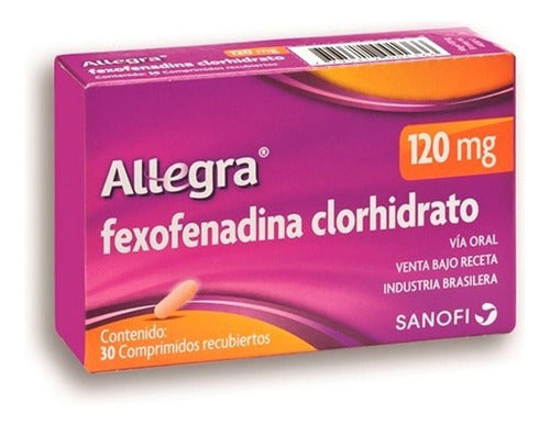 Allegra® 120 Mg X 30 Comprimidos Recubiertos 0