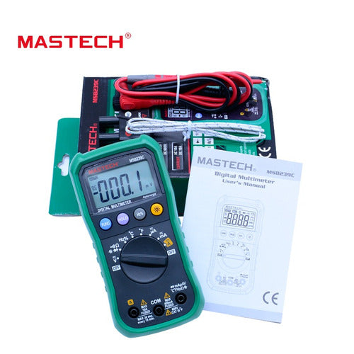 Multimetro Tester Digital Mastech Ms8239c V Dc/ac-a Dc/ac °c 1