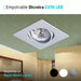 LED Recessed Adjustable Spot E24 Dicroic + Lamp 3