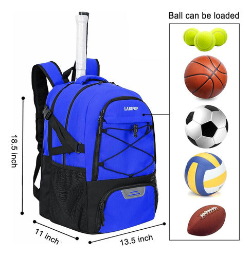 Laripop Bolsa De Tenis-bolsa De Pickleball Y Mochila De Raqu 1