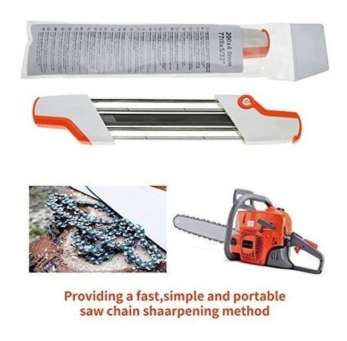 Frtzal 2-in-1 4.8mm Chain Sharpener for Stihl Chainsaw 325 3/16 3