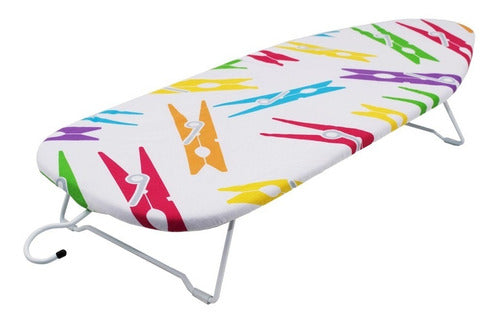 Kleine Foldable Reinforced Ironing Board - Premium Metal + Wood 1