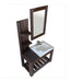 70cm Hanging Wood Vanity with Basin and Mirror - Free Shipping 120