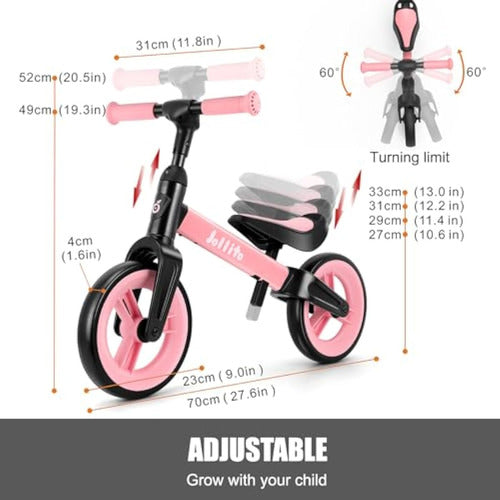 Jollito Bicicleta De Equilibrio Para Niños 3