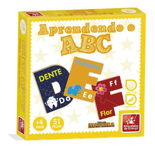 Jogo Aprendendo O Abc 195 - Brincadeira De Criança 0