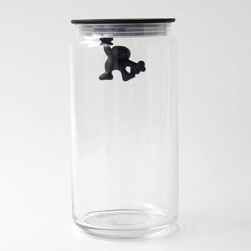 Alessi B Gianni Glass Box, Negro 1