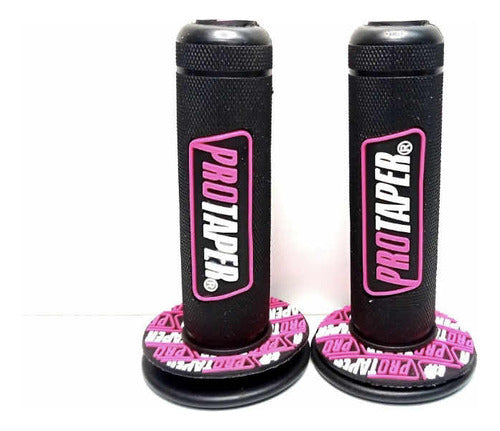 Juego De Puños Protaper Negro Con Rosa 2