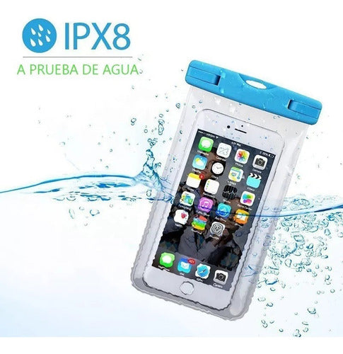 Karsen Funda Sumergible Protectora Agua Waterproof Bolsa De Celular 4