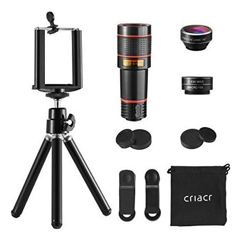 Amir Criacr 3 in 1 Cell Phone Camera Lens Kit 1