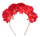 LW Chrysanthemum Flower Headband Costume - Ciudad Cotillón 0