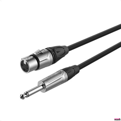 GP Audio Cable for Microphone Canon - 6.5mm Plug Balanced 6m 5