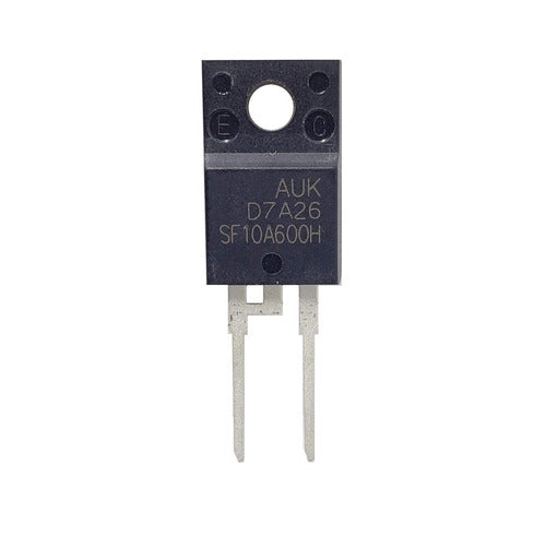 AUK Sf10a600h Sf10a600hpi Ultra Fast Diode To-220f 600v 10a 0