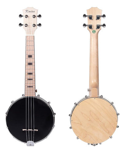 Kmise Banjolele Banjo Ukulele Size Concert 23 Inch 1