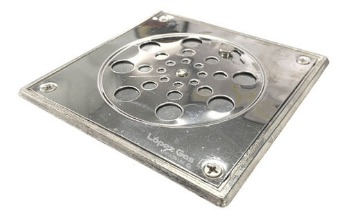 Rohermet Rotating Grate 12x12cm Stainless Steel Frame 5