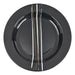 Set of 6 Premium Quality 24 cm Enamelled Flat Plates 0