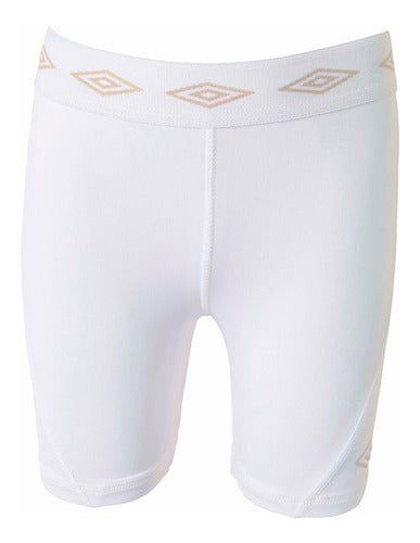 Umbro Thermal Kids Leggings White Beige Boy 0