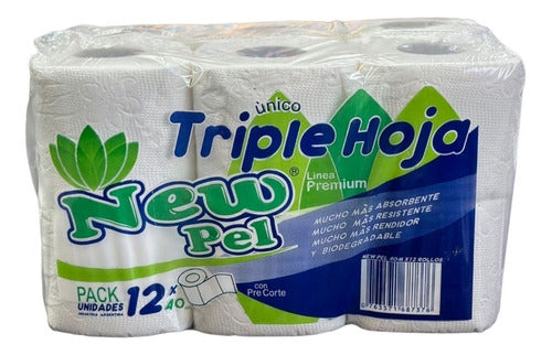 Papel Higienico 12x40mts Triple Hoja Extra Resistente 0